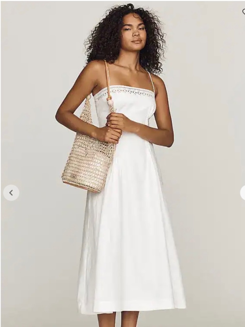 Reformation Pomona Linen Dress